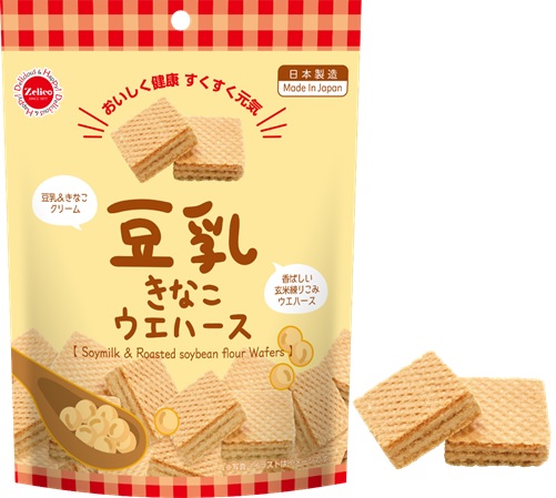 Milk wafers, Soymilk&Roasted soybean flour wafers