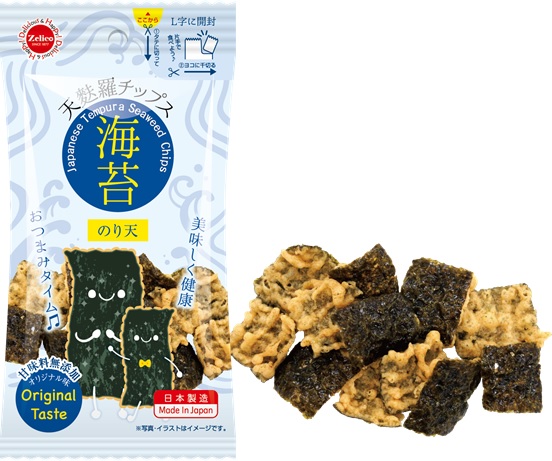 Japanese Tempura Squid Chips, Japanese Tempura Seaweed Chips
