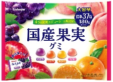 Japanese Fruit Gummy 4 kinds Assorted