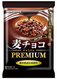 Chocolate-coated Barley Puff Premium