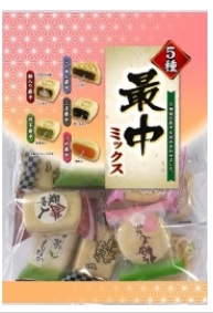 Red Bean Jam Filled Wafers Assortment