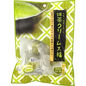 Matcha Cream Daifuku Mochi