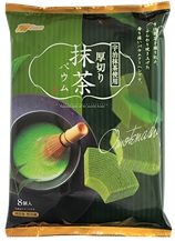 Thick Sliced Uji Matcha Baumkuchen 8P