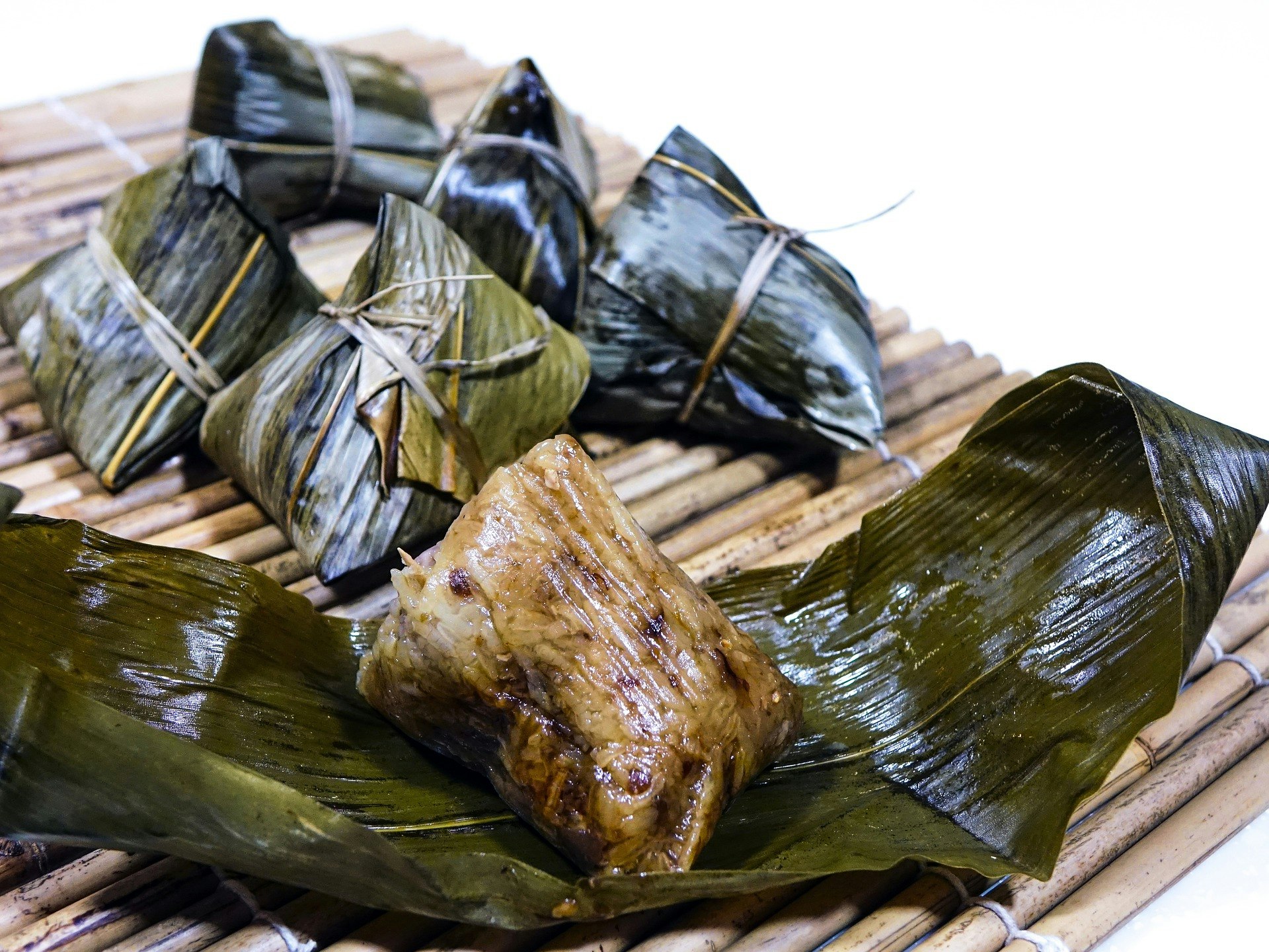 Chimaki, wrapped rice dumplings