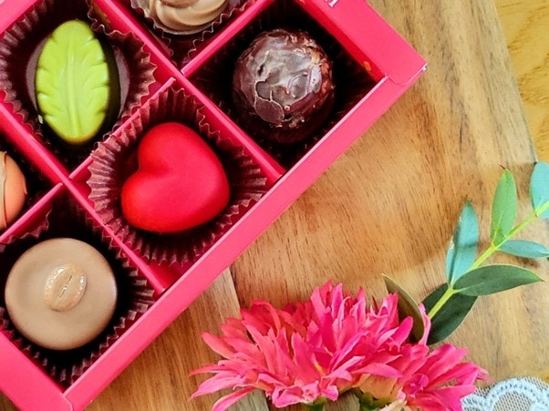 Box of chocolates.